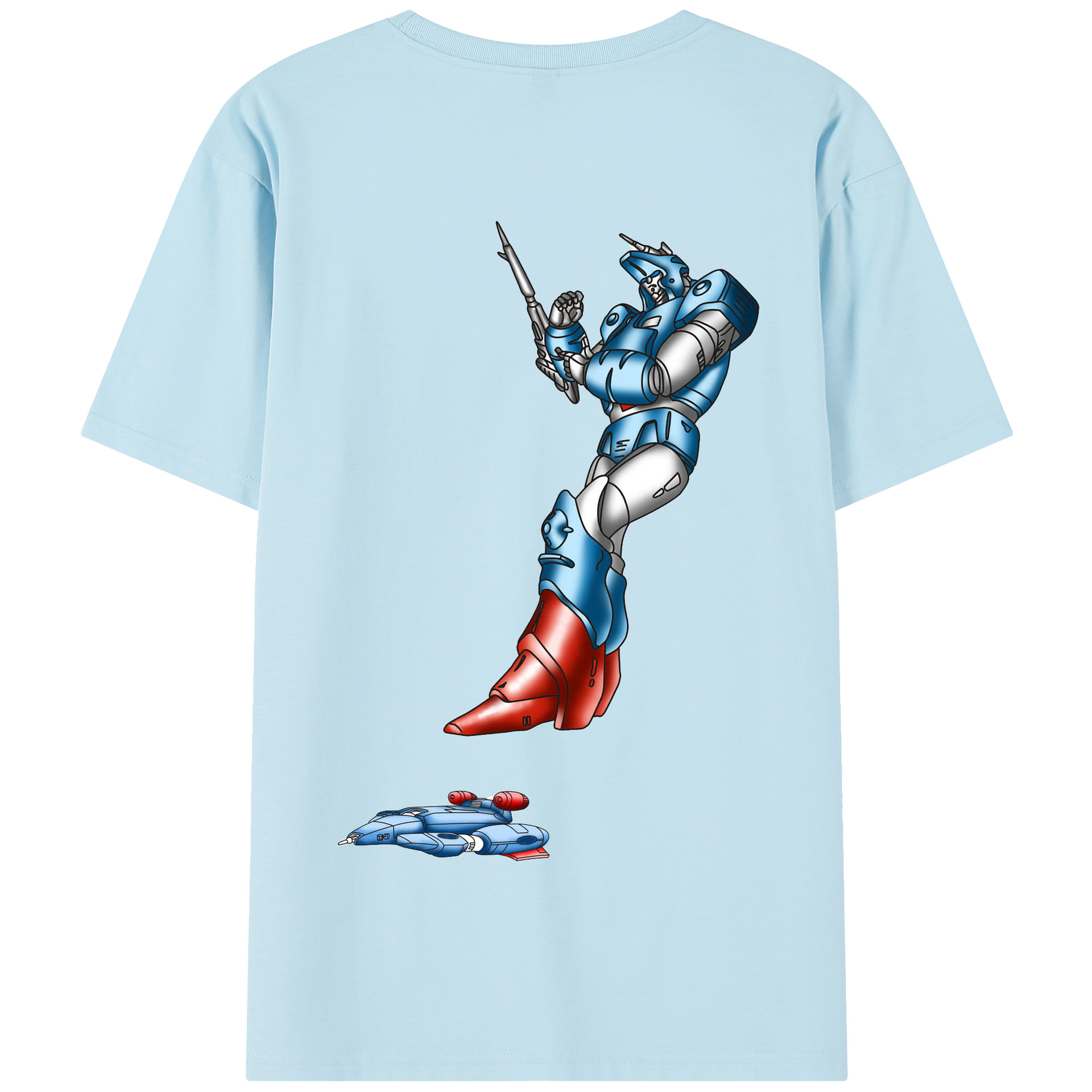 （画像用）  綿100％半袖Tシャツ（背面プリント）